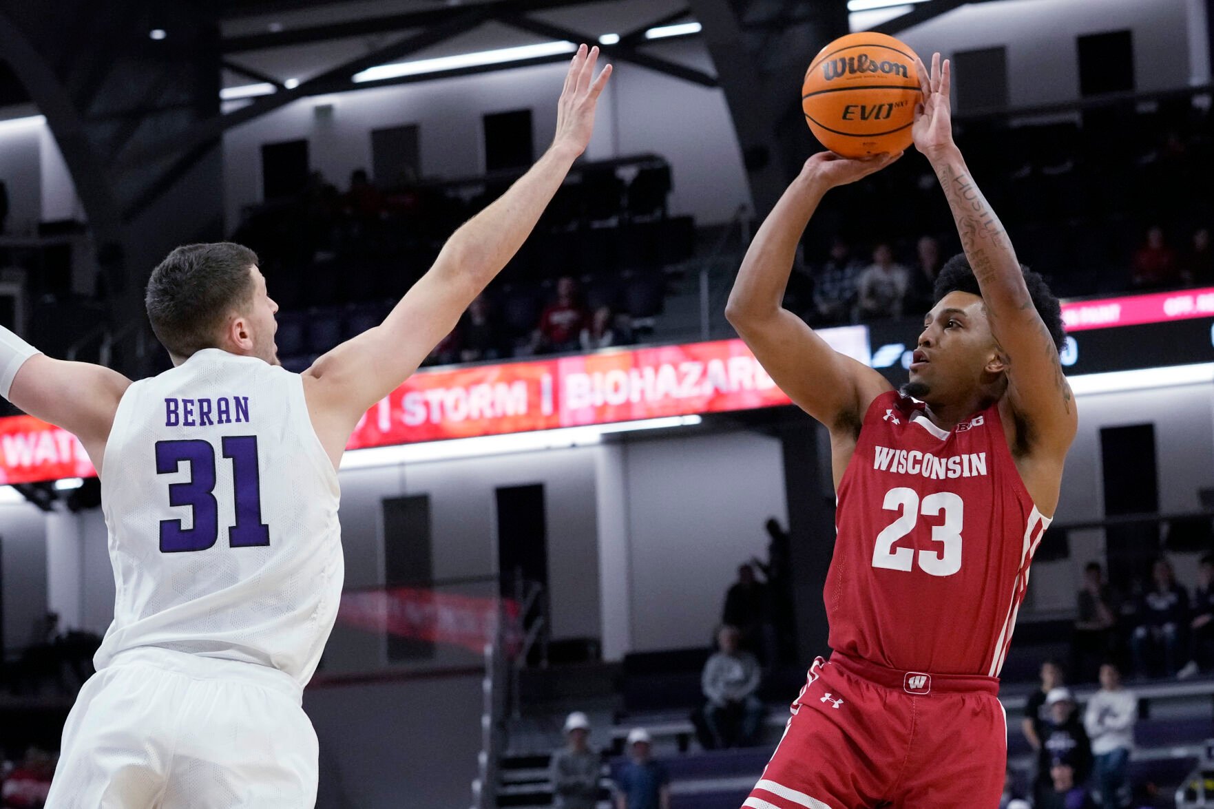 Wisconsin Northwestern Basketball